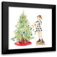 thumbnail image 1 of Loreth, Lanie 15x15 Black Modern Framed Museum Art Print Titled - Decorating Christmas II, 1 of 5