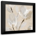 thumbnail image 1 of Loreth, Lanie 15x15 Black Modern Framed Museum Art Print Titled - Neutral Tulips II, 1 of 5