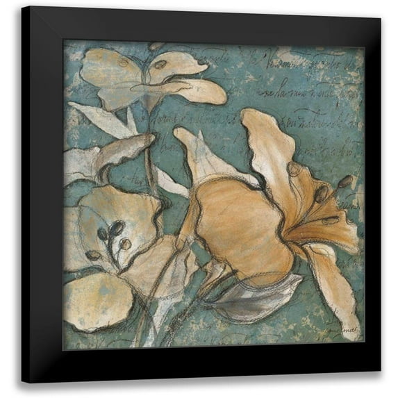 Loreth, Lanie 15x15 Black Modern Framed Museum Art Print Titled - Whisper of Light II