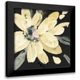 thumbnail image 1 of Loreth, Lanie 15x15 Black Modern Framed Museum Art Print Titled - Yellow Blooms I, 1 of 5