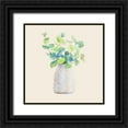 thumbnail image 1 of Loreth, Lanie 15x15 Black Ornate Wood Framed with Double Matting Museum Art Print Titled - Decorative Potted Plant III, 1 of 4
