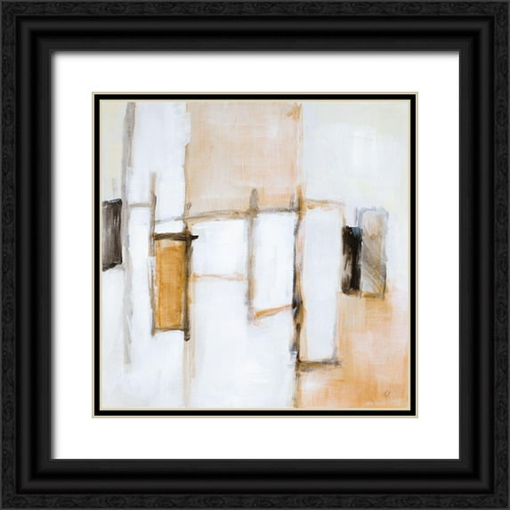 Loreth, Lanie 15x15 Black Ornate Wood Framed with Double Matting Museum Art Print Titled - Friday Afternoon I