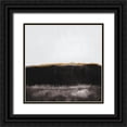 thumbnail image 1 of Loreth, Lanie 15x15 Black Ornate Wood Framed with Double Matting Museum Art Print Titled - Noir Clouds of Neptune with Gold, 1 of 4