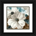 thumbnail image 1 of Loreth, Lanie 15x15 Black Ornate Wood Framed with Double Matting Museum Art Print Titled - Walk With Beauty Blue II, 1 of 4