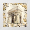 thumbnail image 1 of Loreth, Lanie 15x15 White Modern Wood Framed Museum Art Print Titled - Golden Paris II, 1 of 4