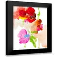 thumbnail image 1 of Loreth, Lanie 15x18 Black Modern Framed Museum Art Print Titled - Abstract Flower Study, 1 of 5