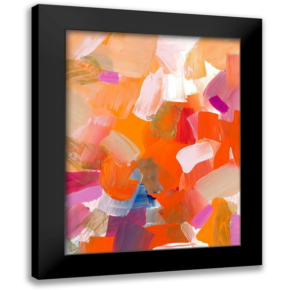 Loreth, Lanie 15x18 Black Modern Framed Museum Art Print Titled - Confetti Petals