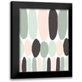thumbnail image 1 of Loreth, Lanie 15x18 Black Modern Framed Museum Art Print Titled - Pastel Pattern, 1 of 5
