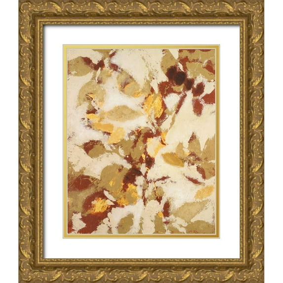 Loreth, Lanie 15x18 Gold Ornate Wood Framed with Double Matting Museum Art Print Titled - Sun-dazzled Branches I