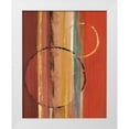 thumbnail image 1 of Loreth, Lanie 15x18 White Modern Wood Framed Museum Art Print Titled - Orbiting Moons I, 1 of 4