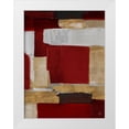 thumbnail image 1 of Loreth, Lanie 15x18 White Modern Wood Framed Museum Art Print Titled - Red and Gold Light I, 1 of 4