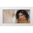 thumbnail image 1 of Loreth, Lanie 18x11 White Modern Wood Framed Museum Art Print Titled - Adorned Woman, 1 of 4