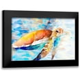 thumbnail image 1 of Loreth, Lanie 18x13 Black Modern Framed Museum Art Print Titled - Turtle Passing Through I, 1 of 5