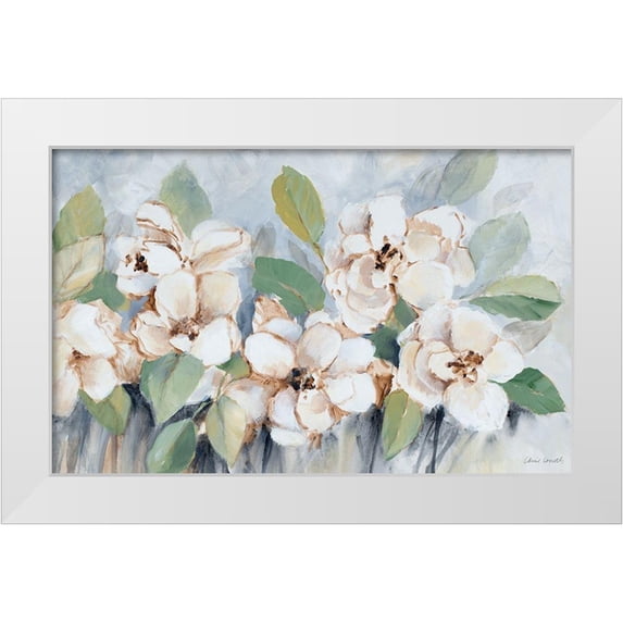 Loreth, Lanie 18x13 White Modern Wood Framed Museum Art Print Titled - Modern Fleurs