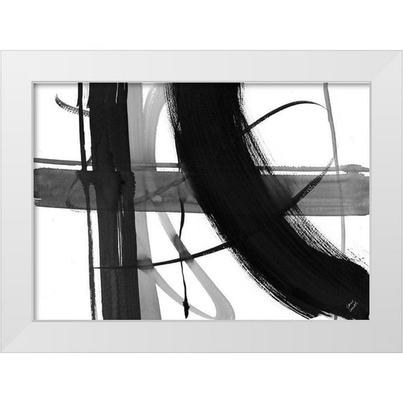 Loreth, Lanie 18x14 White Modern Wood Framed Museum Art Print Titled - Urban Vibe II