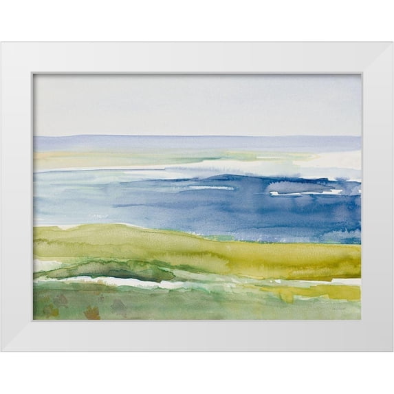 Loreth, Lanie 18x15 White Modern Wood Framed Museum Art Print Titled - Cape Cod Beach