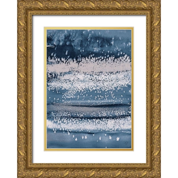 Loreth, Lanie 18x24 Gold Ornate Wood Framed with Double Matting Museum Art Print Titled - Blue Winds