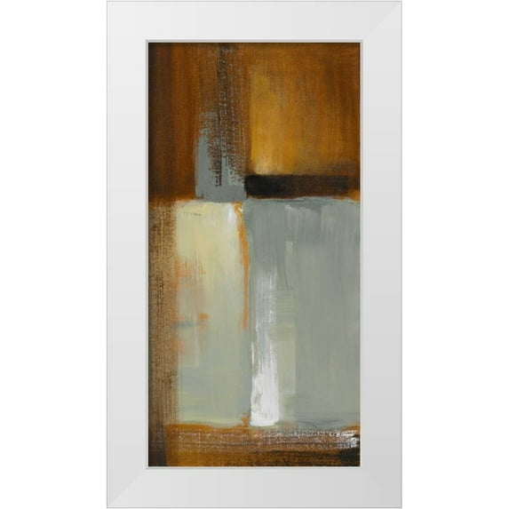 Loreth, Lanie 18x32 White Modern Wood Framed Museum Art Print Titled - Aerial II