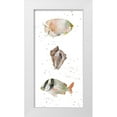 thumbnail image 1 of Loreth, Lanie 18x32 White Modern Wood Framed Museum Art Print Titled - Coastal Medley II, 1 of 4