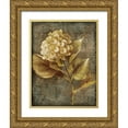 thumbnail image 1 of Loreth, Lanie 19x24 Gold Ornate Wood Framed with Double Matting Museum Art Print Titled - Antique Hydrangea II, 1 of 4