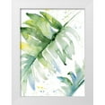 thumbnail image 1 of Loreth, Lanie 19x24 White Modern Wood Framed Museum Art Print Titled - Swaying Palm Fronds I, 1 of 4