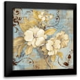 thumbnail image 1 of Loreth, Lanie 20x20 Black Modern Framed Museum Art Print Titled - Blue Fragrant Notes I, 1 of 5