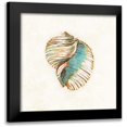 thumbnail image 1 of Loreth, Lanie 20x20 Black Modern Framed Museum Art Print Titled - Coastal Teal Seashell I, 1 of 5