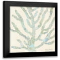thumbnail image 1 of Loreth, Lanie 20x20 Black Modern Framed Museum Art Print Titled - Coral Vision on Cream II, 1 of 5