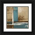 thumbnail image 1 of Loreth, Lanie 20x20 Black Ornate Wood Framed with Double Matting Museum Art Print Titled - Simplicity I, 1 of 4