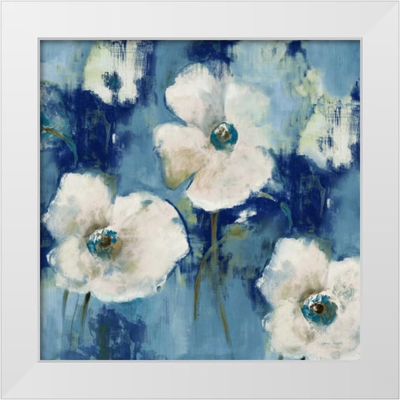Loreth, Lanie 20x20 White Modern Wood Framed Museum Art Print Titled - Autumn Begins Softly