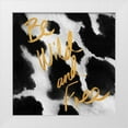 thumbnail image 1 of Loreth, Lanie 20x20 White Modern Wood Framed Museum Art Print Titled - Cow Pattern Words I, 1 of 4