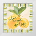 thumbnail image 1 of Loreth, Lanie 20x20 White Modern Wood Framed Museum Art Print Titled - Have a Zest for Life, 1 of 4