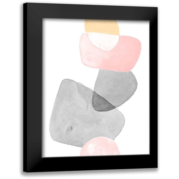 Loreth, Lanie 20x24 Black Modern Framed Museum Art Print Titled - Head Over Heels Pastels