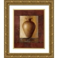 thumbnail image 1 of Loreth, Lanie 20x24 Gold Ornate Wood Framed with Double Matting Museum Art Print Titled - Taramind Pottery Vase, 1 of 4