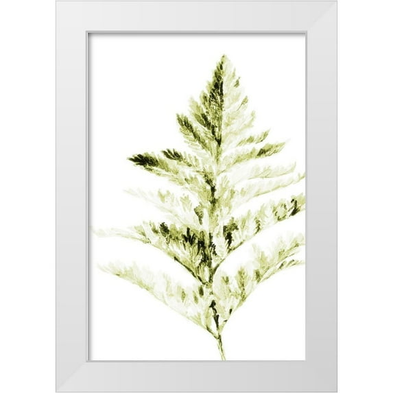 Loreth, Lanie 23x32 White Modern Wood Framed Museum Art Print Titled - Single Branch I