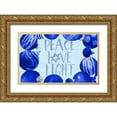 thumbnail image 1 of Loreth, Lanie 24x16 Gold Ornate Wood Framed with Double Matting Museum Art Print Titled - Peace, Love, Light, 1 of 4