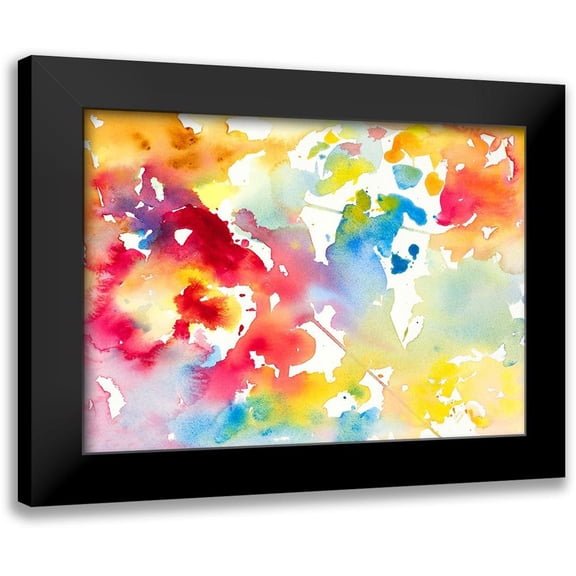 Loreth, Lanie 24x18 Black Modern Framed Museum Art Print Titled - Spring has Sprung I