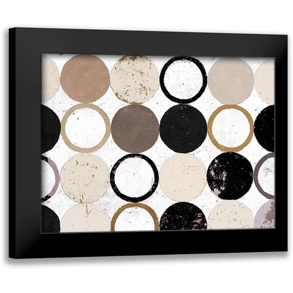 Loreth, Lanie 24x19 Black Modern Framed Museum Art Print Titled - Cirque du Brun Neutral