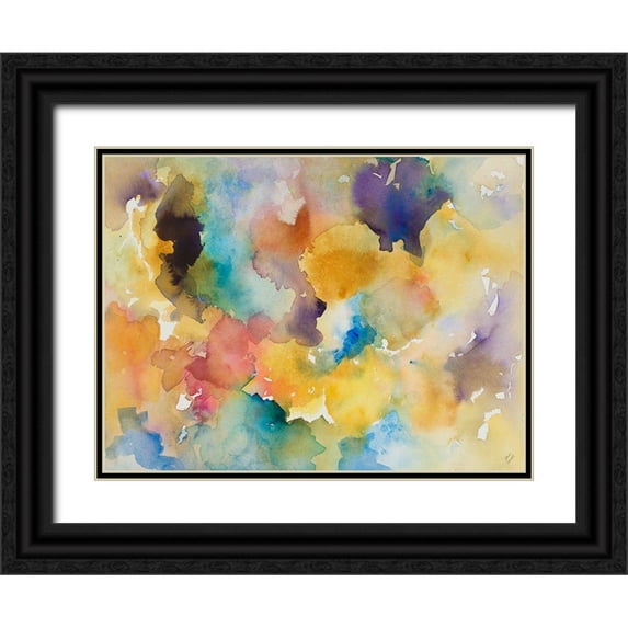 Loreth, Lanie 24x19 Black Ornate Wood Framed with Double Matting Museum Art Print Titled - Canyon Dream