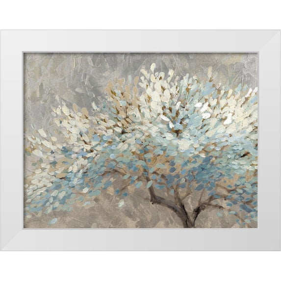 Loreth, Lanie 24x19 White Modern Wood Framed Museum Art Print Titled - A Thousand Silver Lifetimes