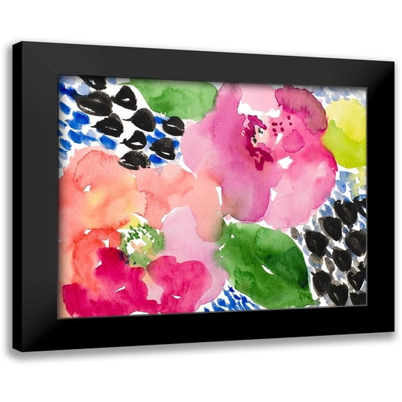 Loreth, Lanie 24x20 Black Modern Framed Museum Art Print Titled - Arrival of Spring
