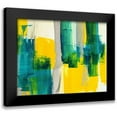 thumbnail image 1 of Loreth, Lanie 24x20 Black Modern Framed Museum Art Print Titled - Revealing Teal II, 1 of 5
