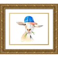 thumbnail image 1 of Loreth, Lanie 24x20 Gold Ornate Wood Framed with Double Matting Museum Art Print Titled - Cool Goat, 1 of 4