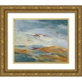 thumbnail image 1 of Loreth, Lanie 24x20 Gold Ornate Wood Framed with Double Matting Museum Art Print Titled - Majestic Hills, 1 of 4