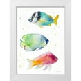 thumbnail image 1 of Loreth, Lanie 24x32 White Modern Wood Framed Museum Art Print Titled - Tropical Fish II, 1 of 4