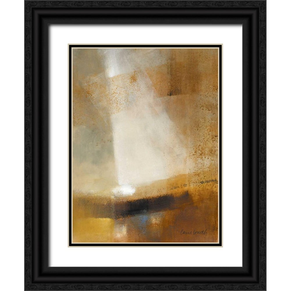 Loreth, Lanie 25x32 Black Ornate Wood Framed with Double Matting