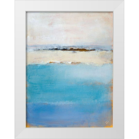 Loreth, Lanie 25x32 White Modern Wood Framed Museum Art Print Titled - Sea Dreams