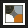 thumbnail image 1 of Loreth, Lanie 26x26 Black Ornate Wood Framed with Double Matting Museum Art Print Titled - Colorful Cirque II, 1 of 4