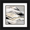 thumbnail image 1 of Loreth, Lanie 26x26 Black Ornate Wood Framed with Double Matting Museum Art Print Titled - Crystalline I, 1 of 4