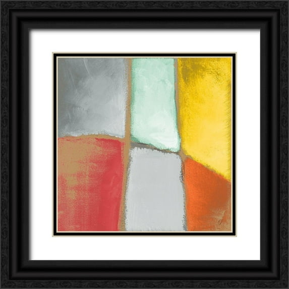 Loreth, Lanie 26x26 Black Ornate Wood Framed with Double Matting Museum Art Print Titled - Spring Insight